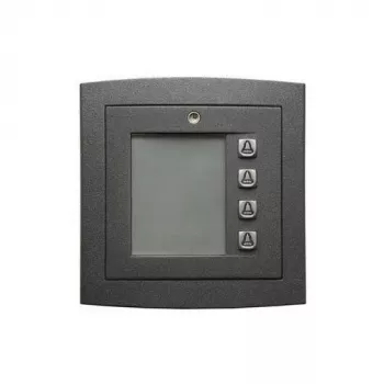 Digitální vytáčecí modul OPTIMA OP-J4-G ELFON se 4 tlačítky, stříbrno-šedý