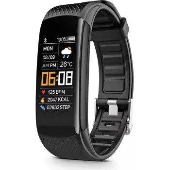 Emporia Fit Basic Activity Tracker černý - chytré hodinky (EMP-FIT-BASIC)